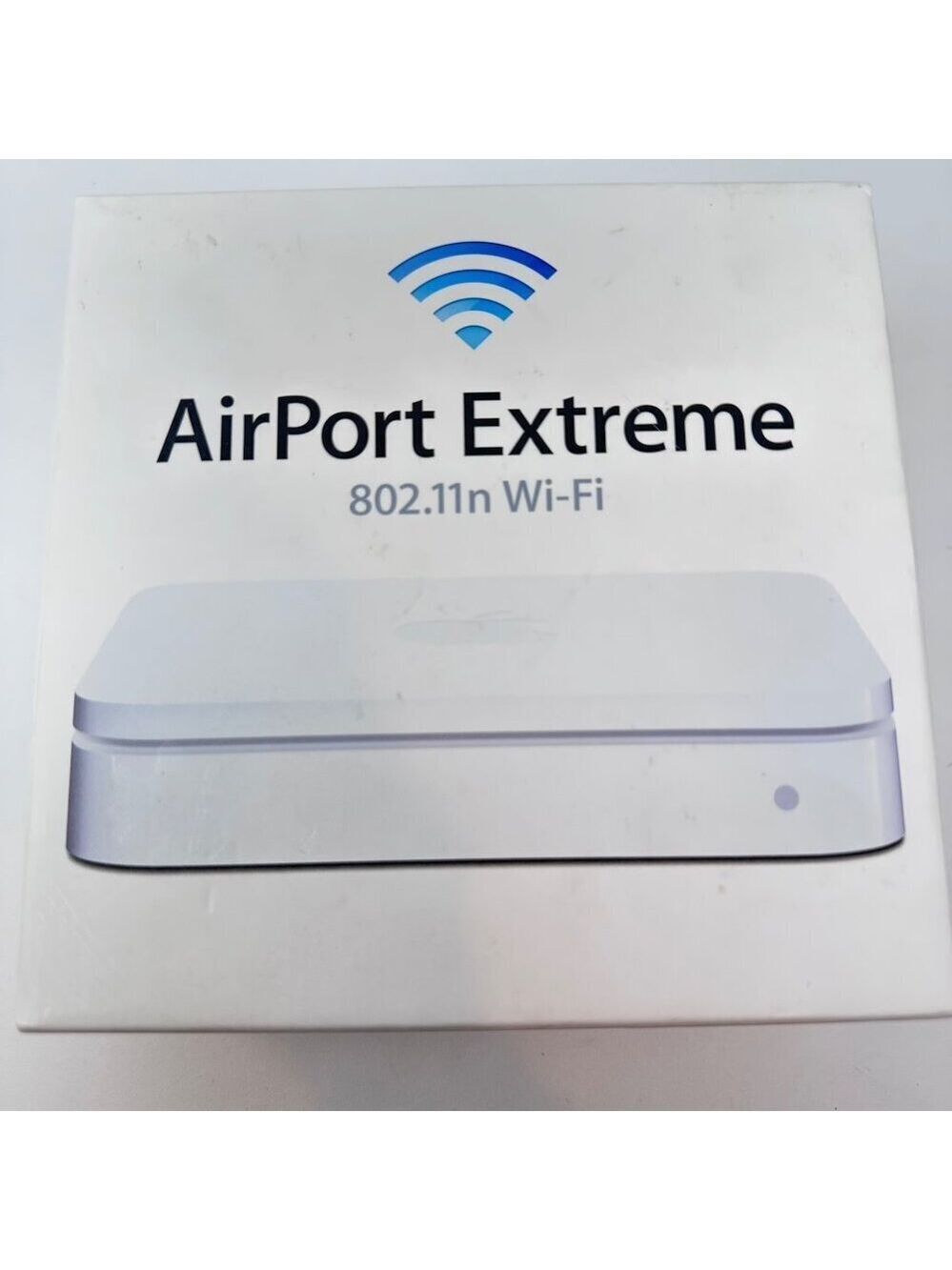 Apple AirPort Extreme 5th Generation A1408 WiFi Router Unit Box Manual No Cords